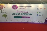 Khai mạc Triển lãm chuyên ngành nguyên liệu phụ gia thực phẩm Việt Nam 2016